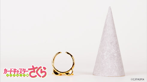 『カードキャプターさくらクリアカード編』リング型イヤーカフ 4.ケロちゃん